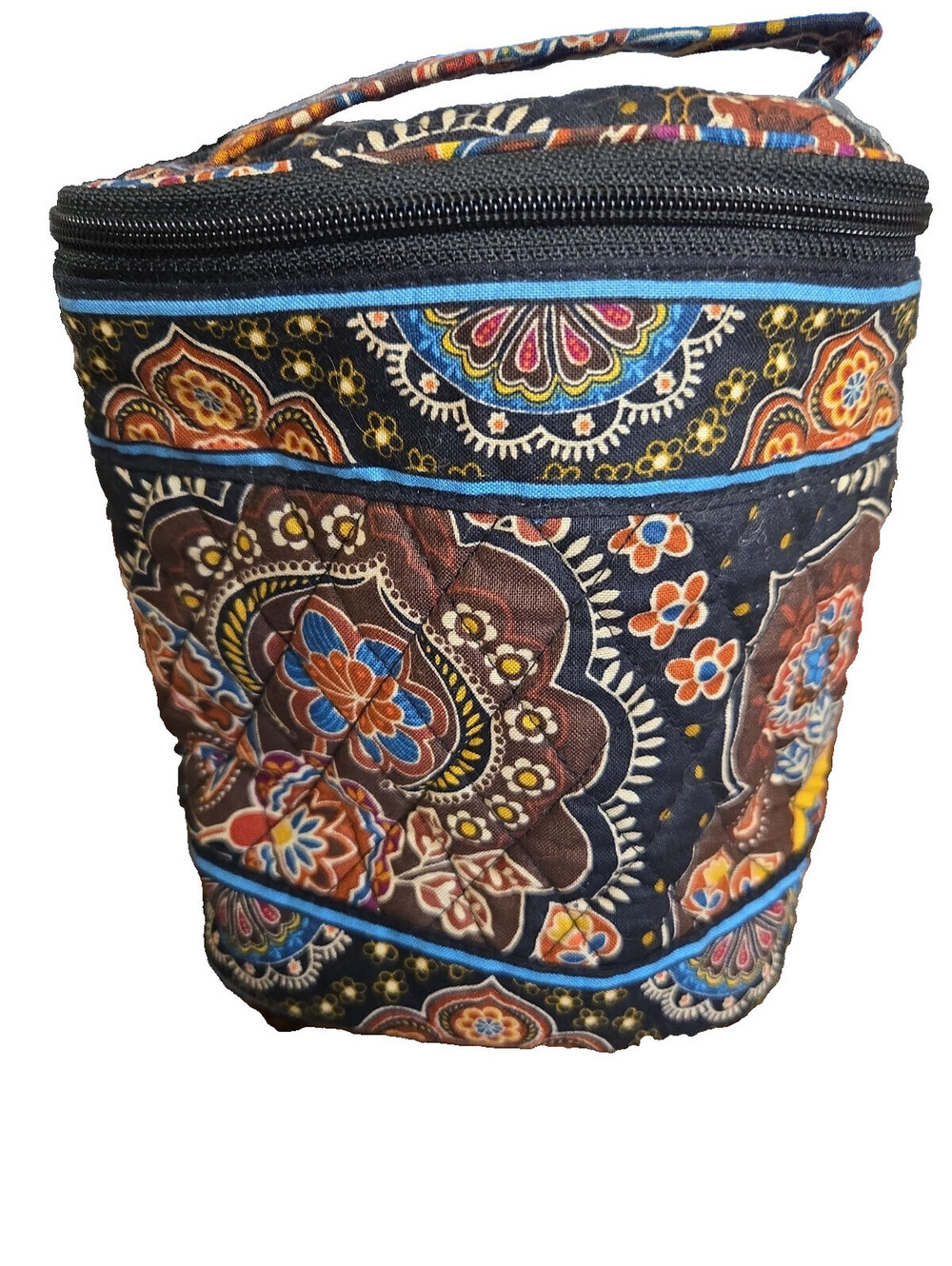 Vera Bradley Cool Keeper Browns Kensington Retired Insulated Bottle Bag